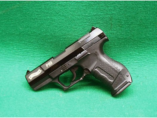 Pistolet strzelający Walther Schreckschusspistole P99 edycja specjalna, czarny błyszczący