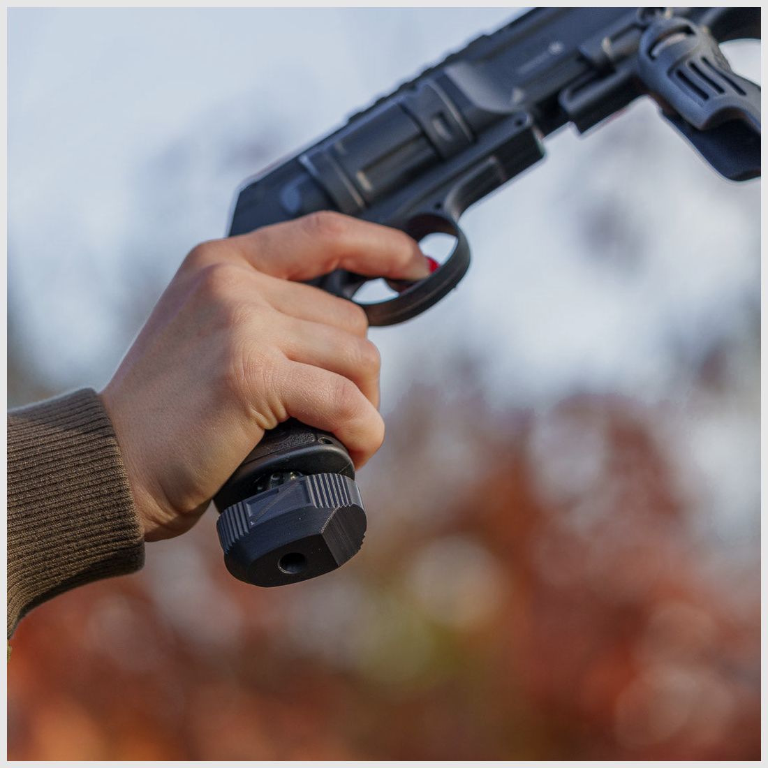 PUNCH BUTTON | Universal | HDR50 | BLACK | NEW DESIGN | Cal.50