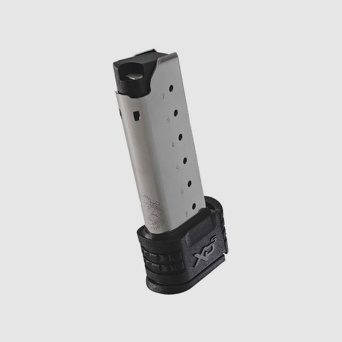 HS CARGADOR PARA XDS 45 ACP 7 CARTUCHOS CON SLEEVE