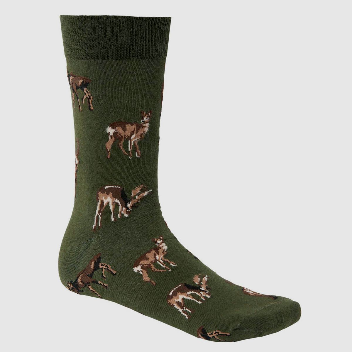 Chevalier Socke Pomeroy Green Deer Marble Green