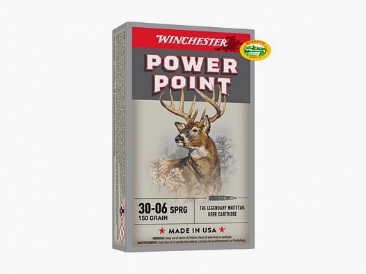 WINCHESTER munizioni cal.30-06 POWER POINT 150gr.