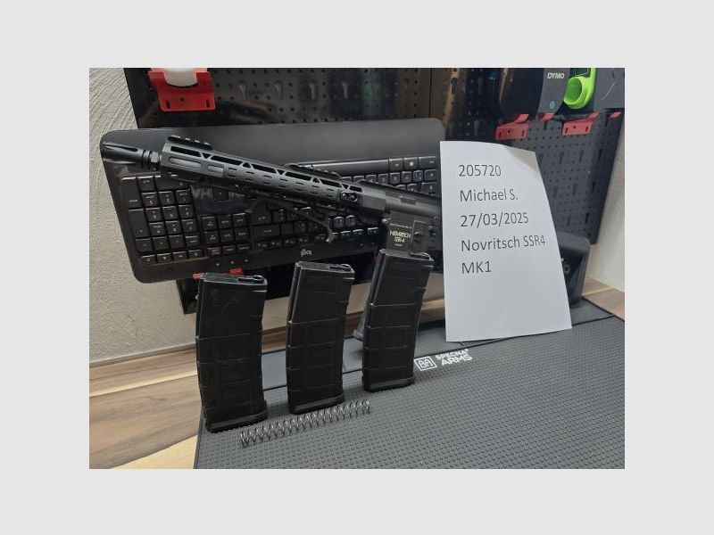 Novritsch SSR4 MK1 Vollmetall mit 2 Magazinen