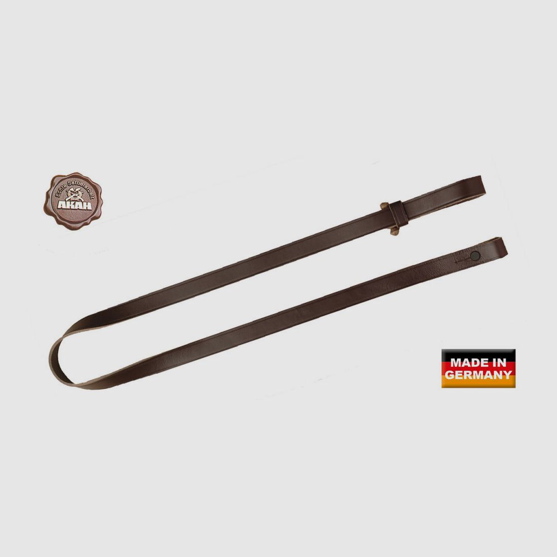 Sangle de fusil AKAH à tir court avec nœud en bois