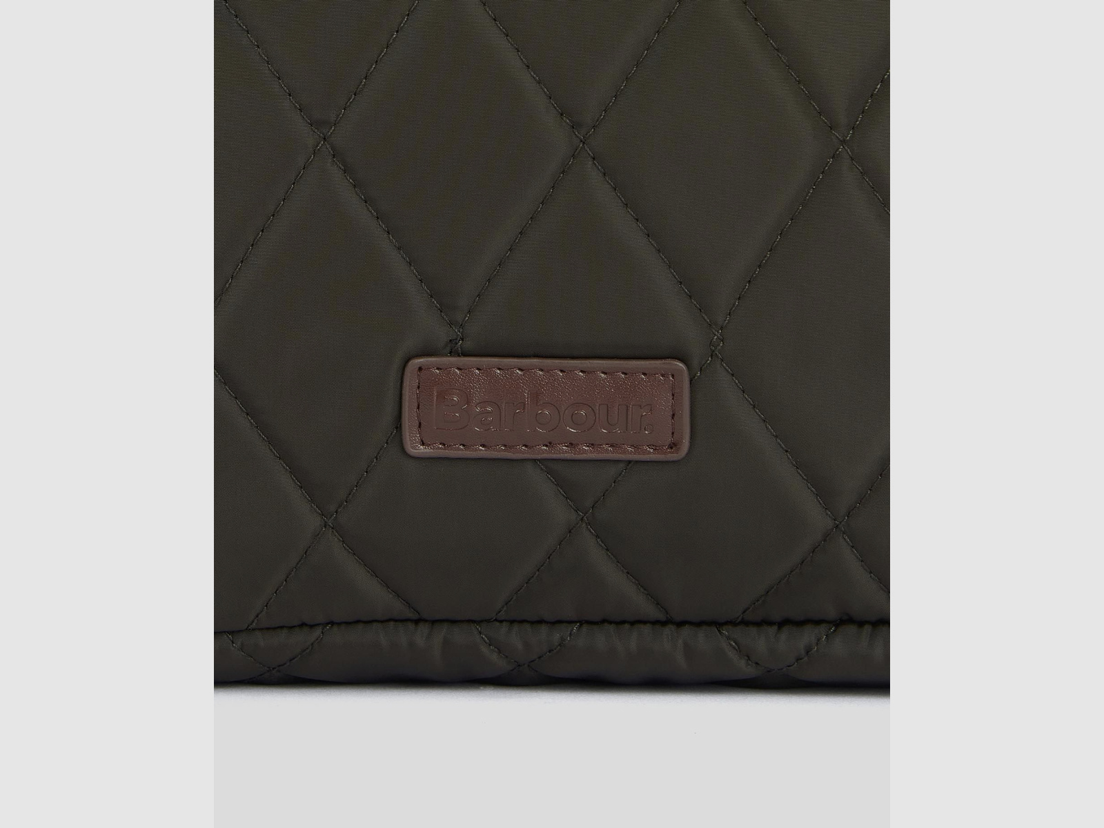 BARBOUR Quilted Backpack Olive