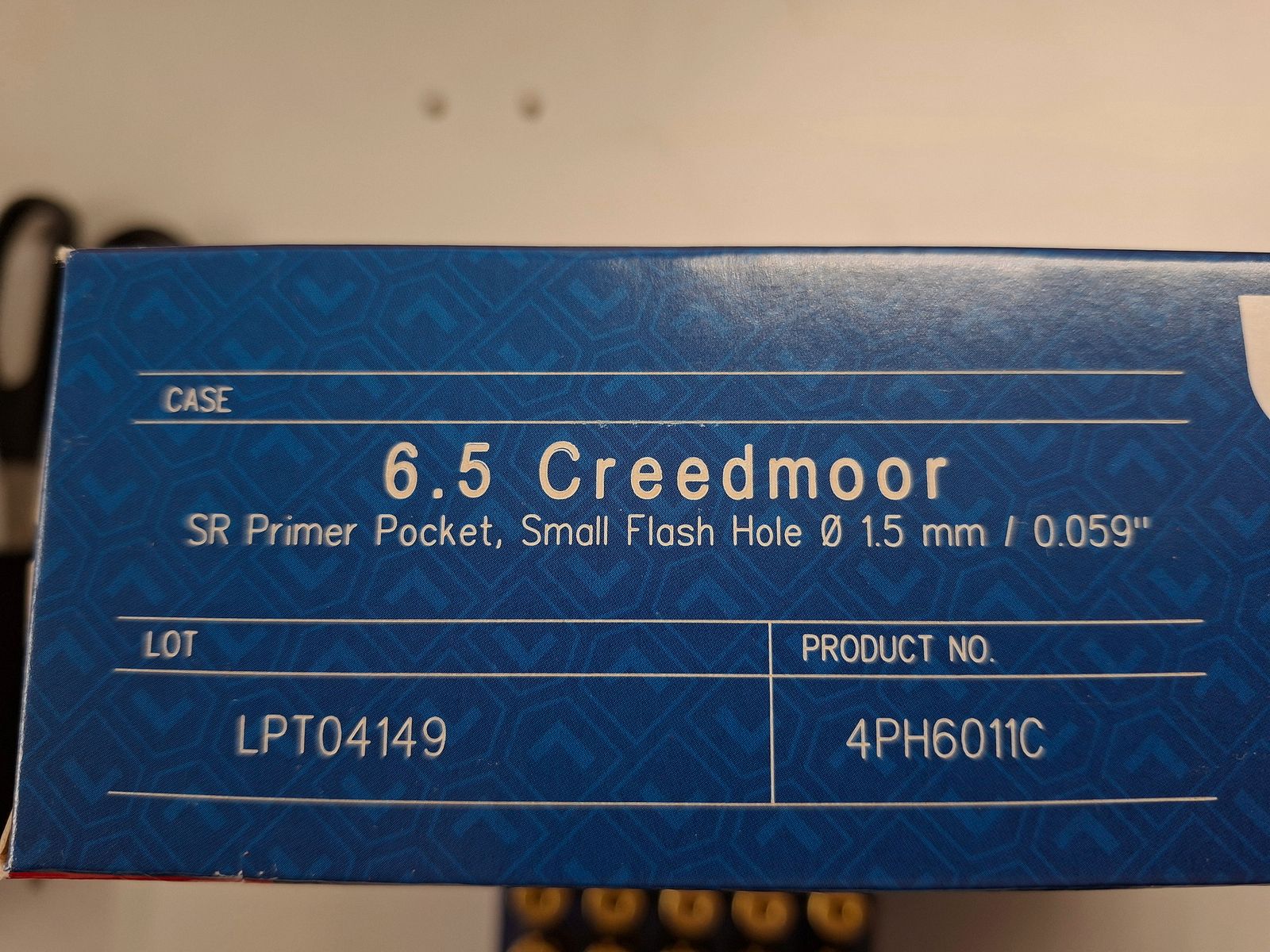 140 Lapua 6.5 Creedmoor Premium Hülsen 4PH6011C Neu