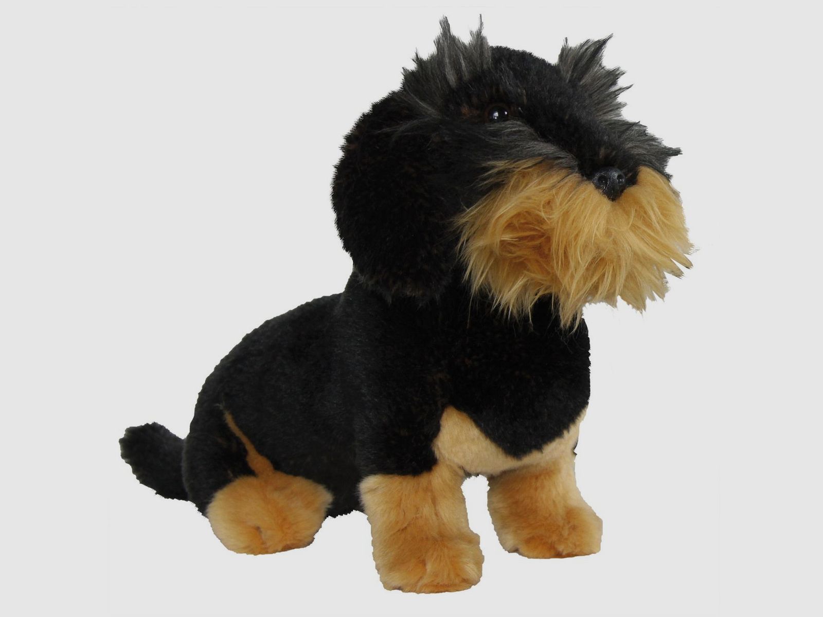 AKAH Peluche Bassotto A Pelo Ruvido Wastl Dimensione: Piccolo 23cm