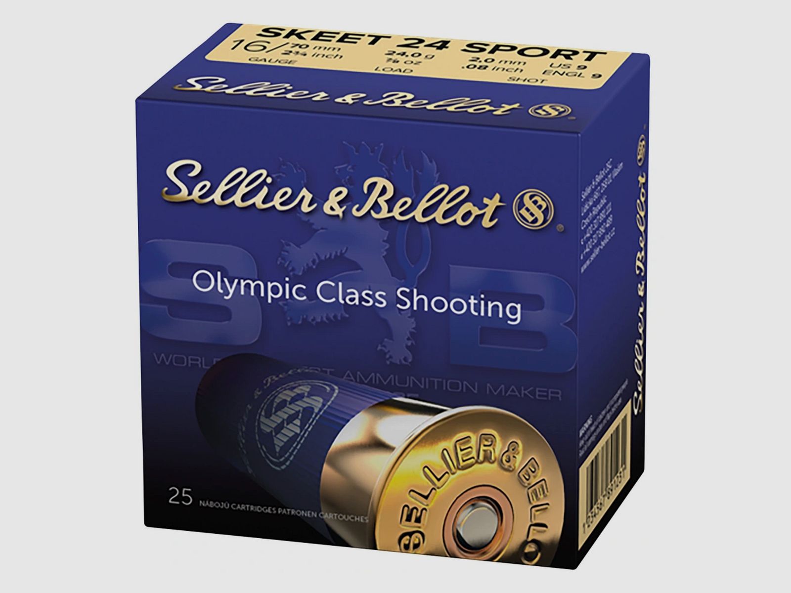 Sellier & Bellot 133272 16/70 Skeet 24 Sport 2,0mm 24g