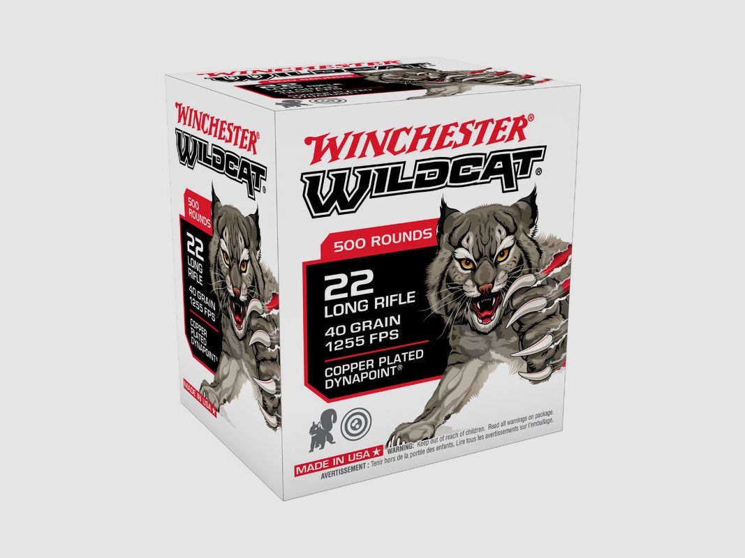 Winchester Wildcat Dynapoint 40grs - 500pcs, image 1 of 7