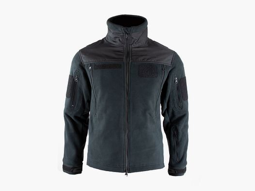 OBRAMO Fleece Jacke XS Schwarz