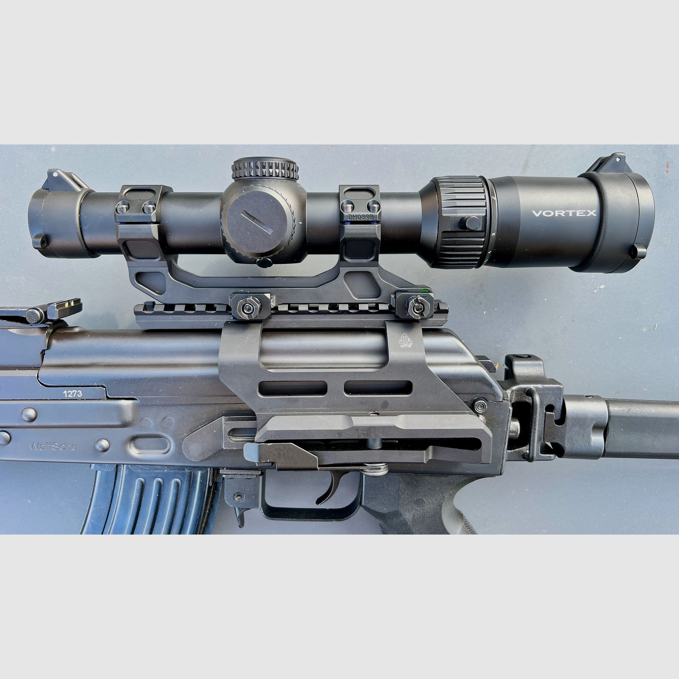 Zastava PAP-G 7,62×39 Komplettsetup – Vortex Strike Eagle 1-8×24 – Ultimak Rail – UTG QD Mount – Profi-Konfiguration | AK Sammlerstück | Jagd & Sport | keine Saiga / Molot / Arsenal / WBP, Bild 3 von 5