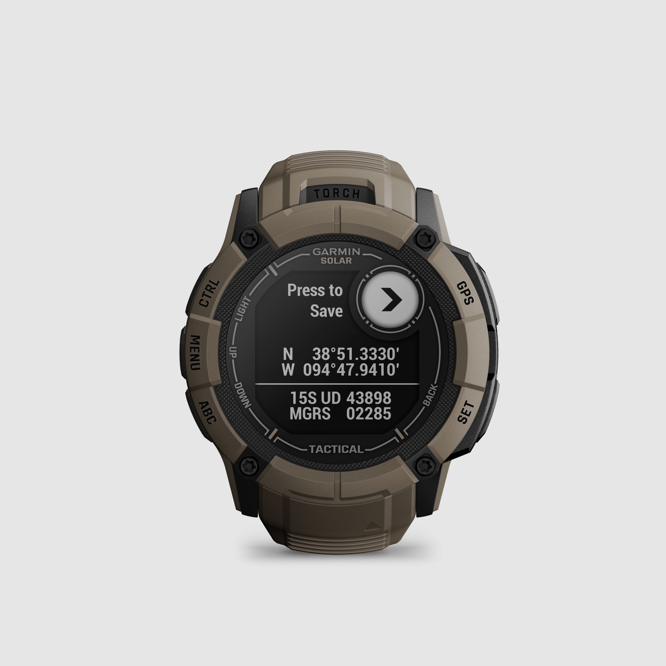 Garmin Instinct® 2X Solar - Tactical Edition, Olivgruen
