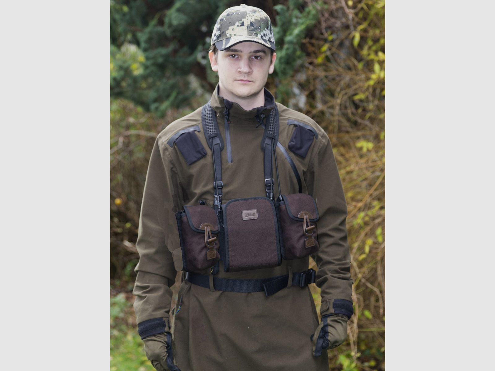 Mjoelner Toke 2.0 Fernglas-Tragesystem Loden