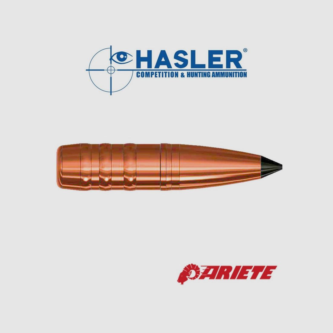 Hasler Hunting Ariete Ogiva HA cal. 6,5 (.264) 108 grn CB 0,365 (50 pzs)