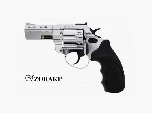 Buchner Zoraki R2 3'' cromado 9mm R.K. Armas de gas y señal