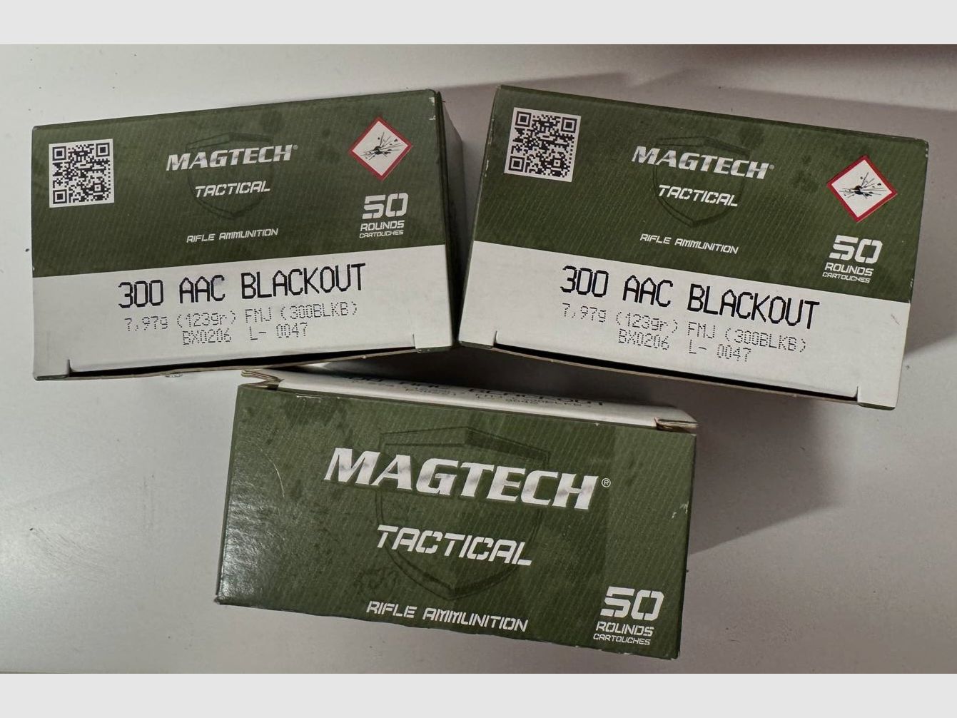 .300 AAC Blackout Hornady, Magtech + Sellier & Bellot, image 3 of 4