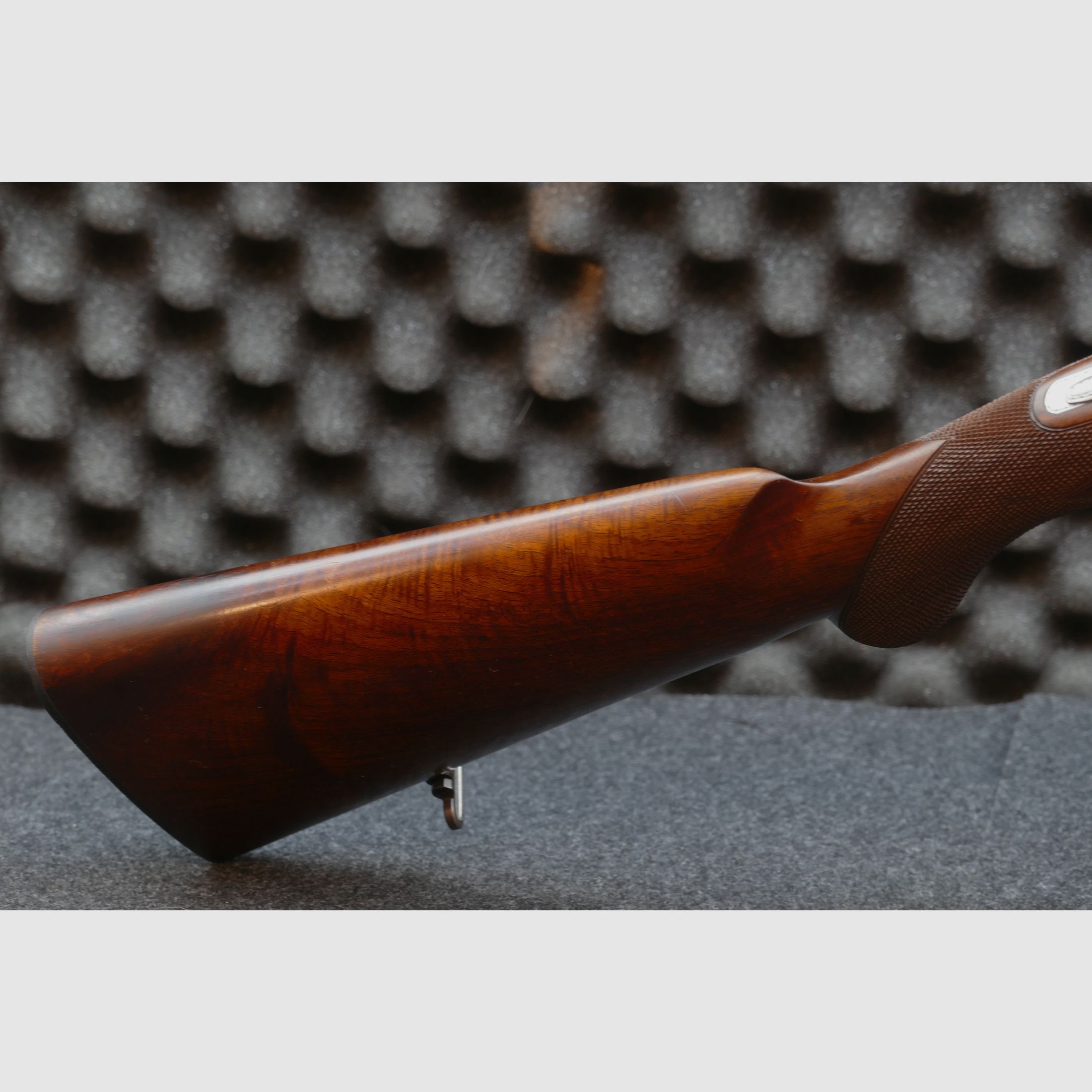 Winchester Super Grade – 12/70, Bockdoppelflinte, Schrankwaffe, Top Zustand