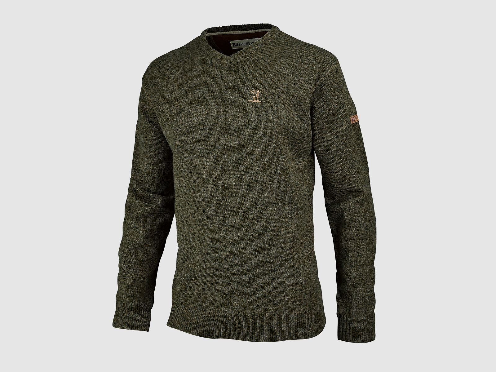 Percussion Herrenpullover V-Ausschnitt