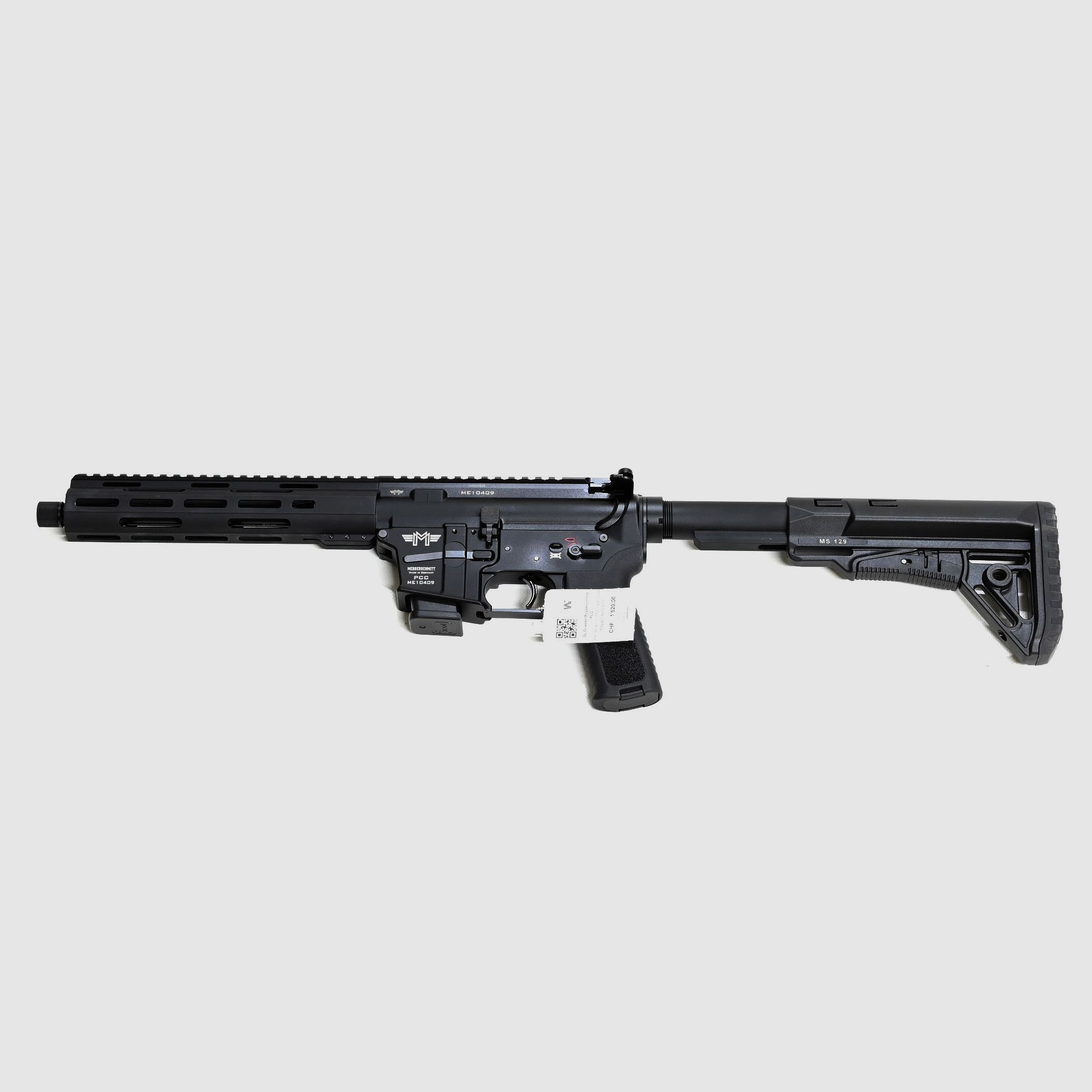 SL Gewehr Messerschmitt PCC, 9×19, 10.5″ Lauf, für Glock Magazine, Bild 2 von 2