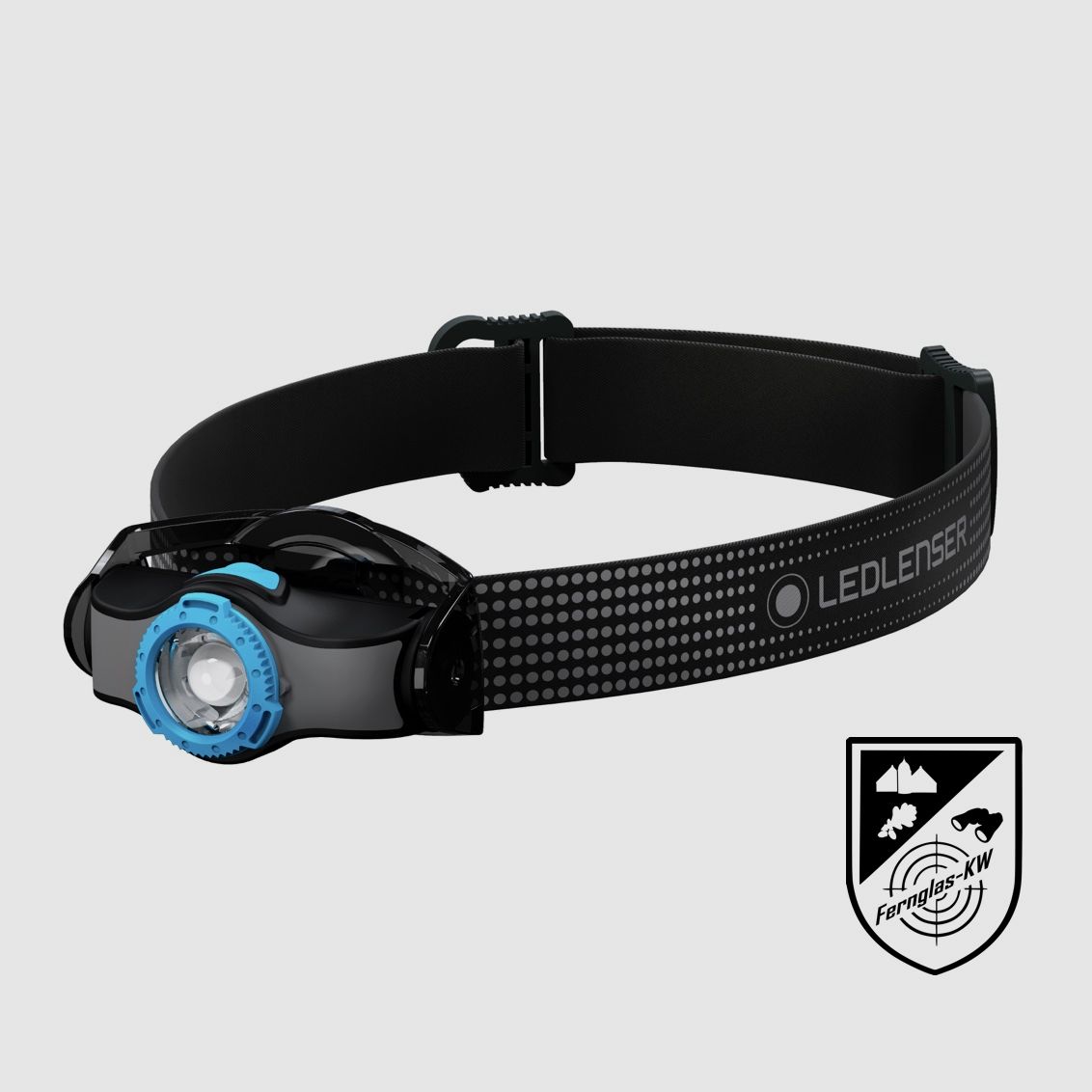 Ledlenser 502150 LED Kopflampe Stirnlampe MH3 Schwarz blau 200 Lumen