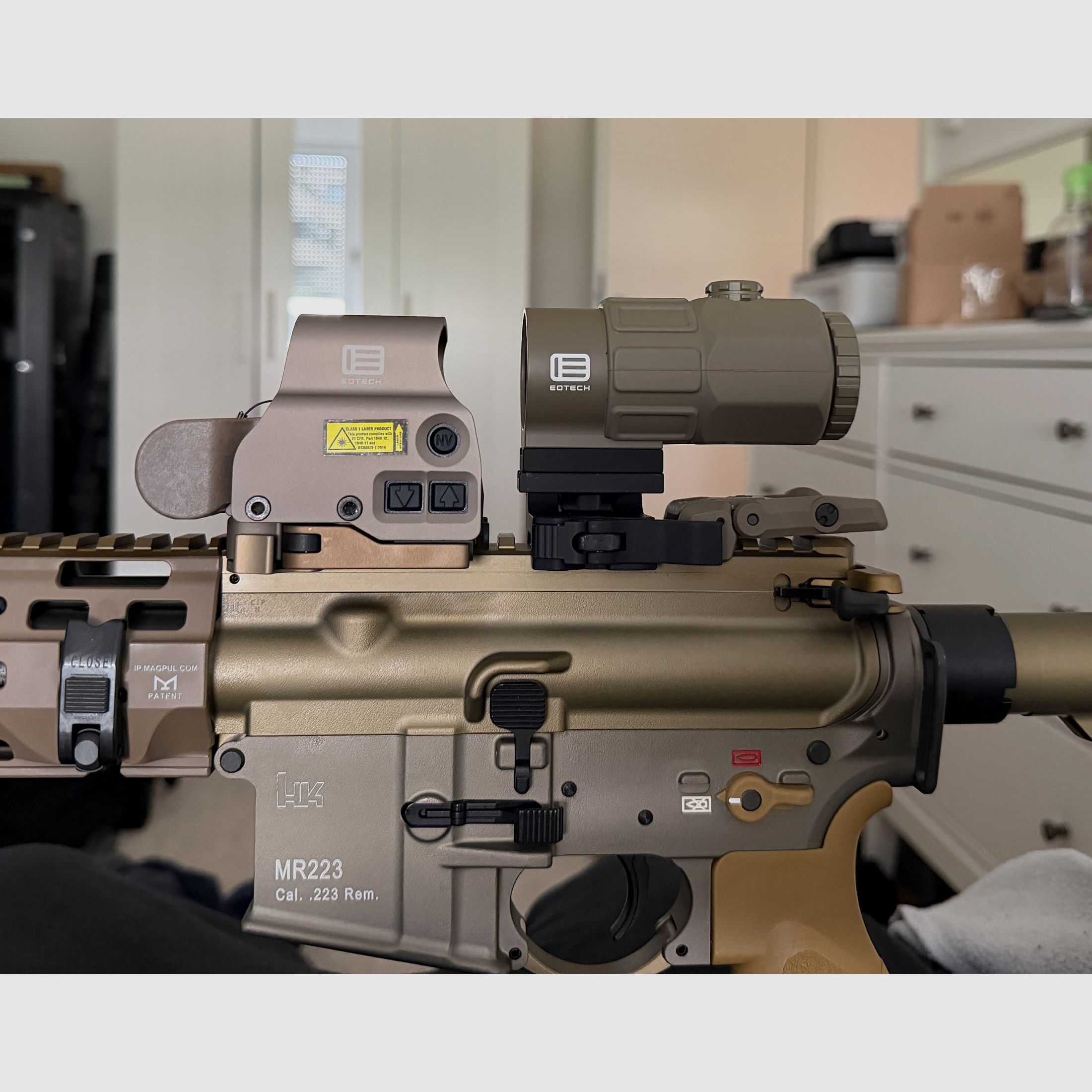 Eotech EXPS 3-0 und G45 Tan