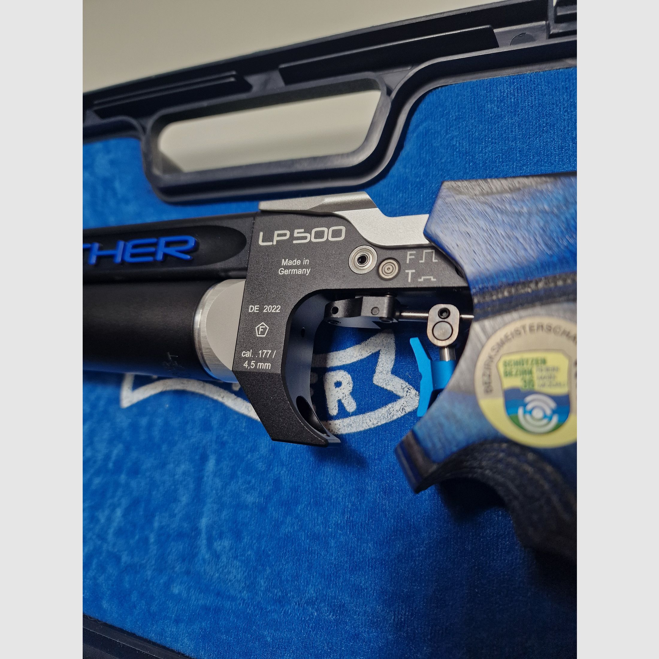 WALTHER LP 500 Expert-M Blue Angel RE L