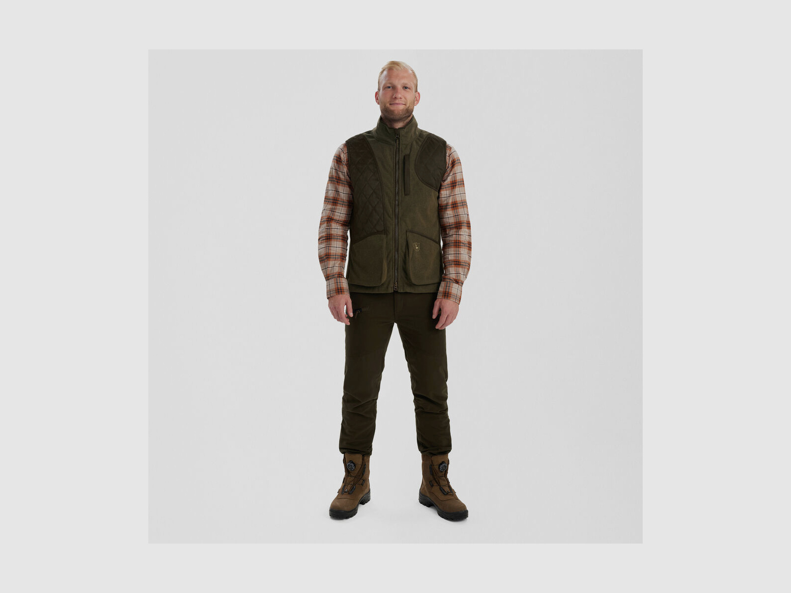 DEERHUNTER Gamekeeper Schießweste Graphite Green