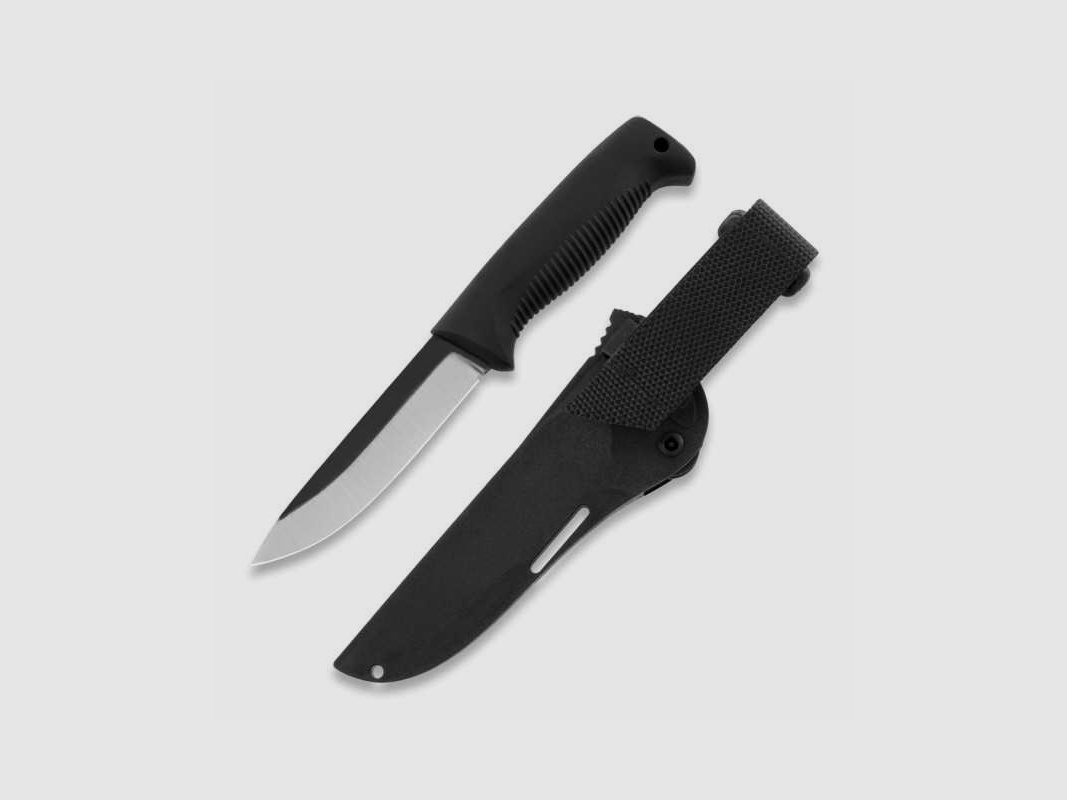 Peltonen Knives M07 Ranger Puukko Sissipuukko FJP146 unbeschichtet Kunststoffscheide schwarz