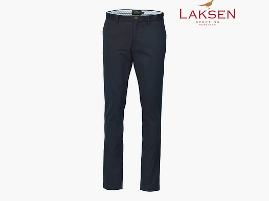 Laksen Lumley Marineblau Chinohose