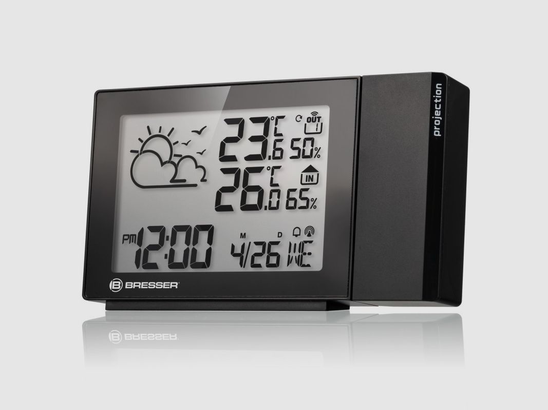BRESSER Radio Projection Weather Station MeteoTemp P, image 3 of 21