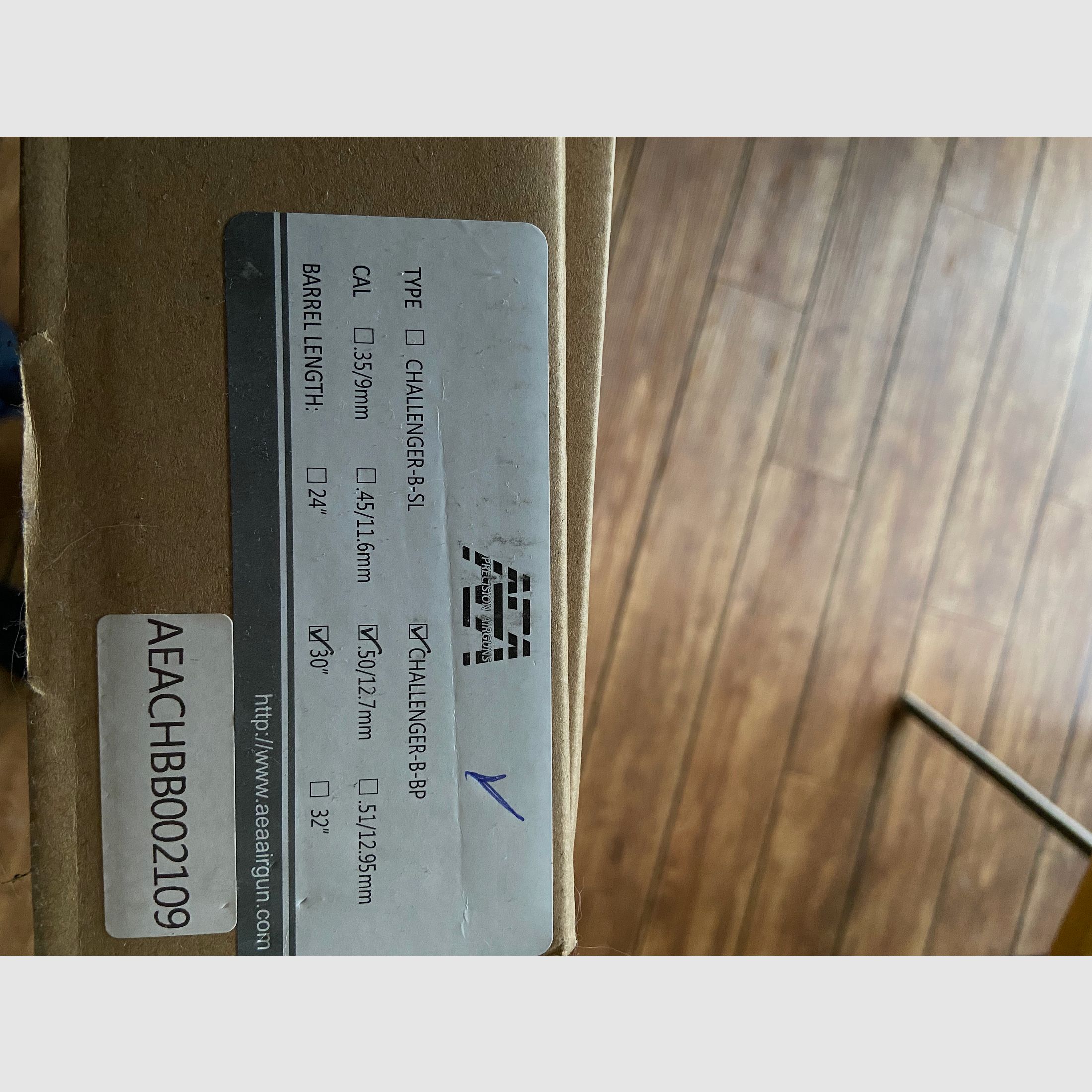 Luftgewehr Challenger F. Version