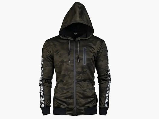 Mil-Tec Mil-Tec Trainingsjacke - Woodland / S Herren
