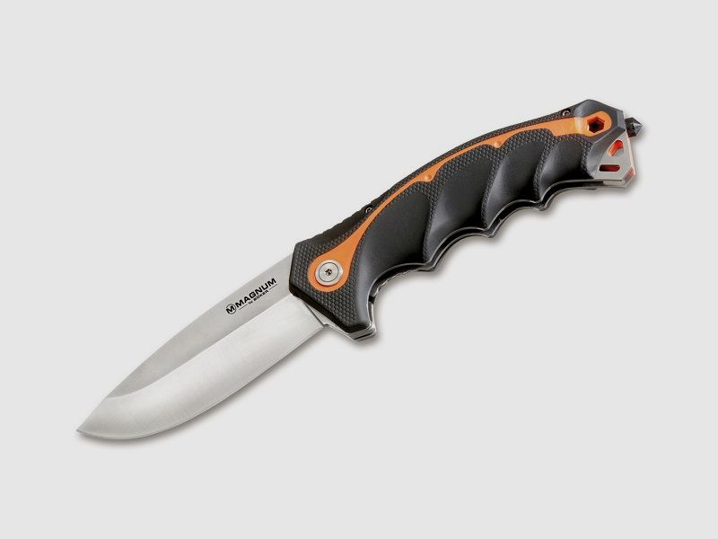 Böker Chainsaw Attendant Satin Klappmesser