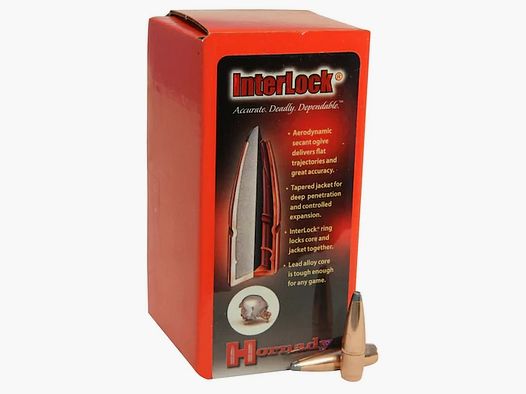 Proiettile Hornady 7mm/.284 Interlock BTSP 139GR 100 pezzi