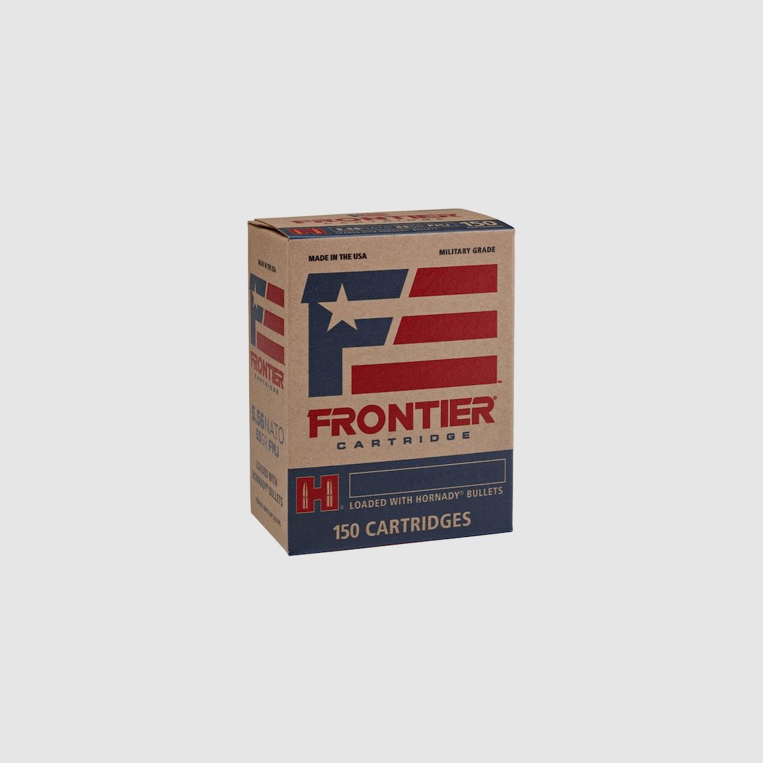 Hornady Frontier .223 Rem. 55GR FMJ 50 cartouches