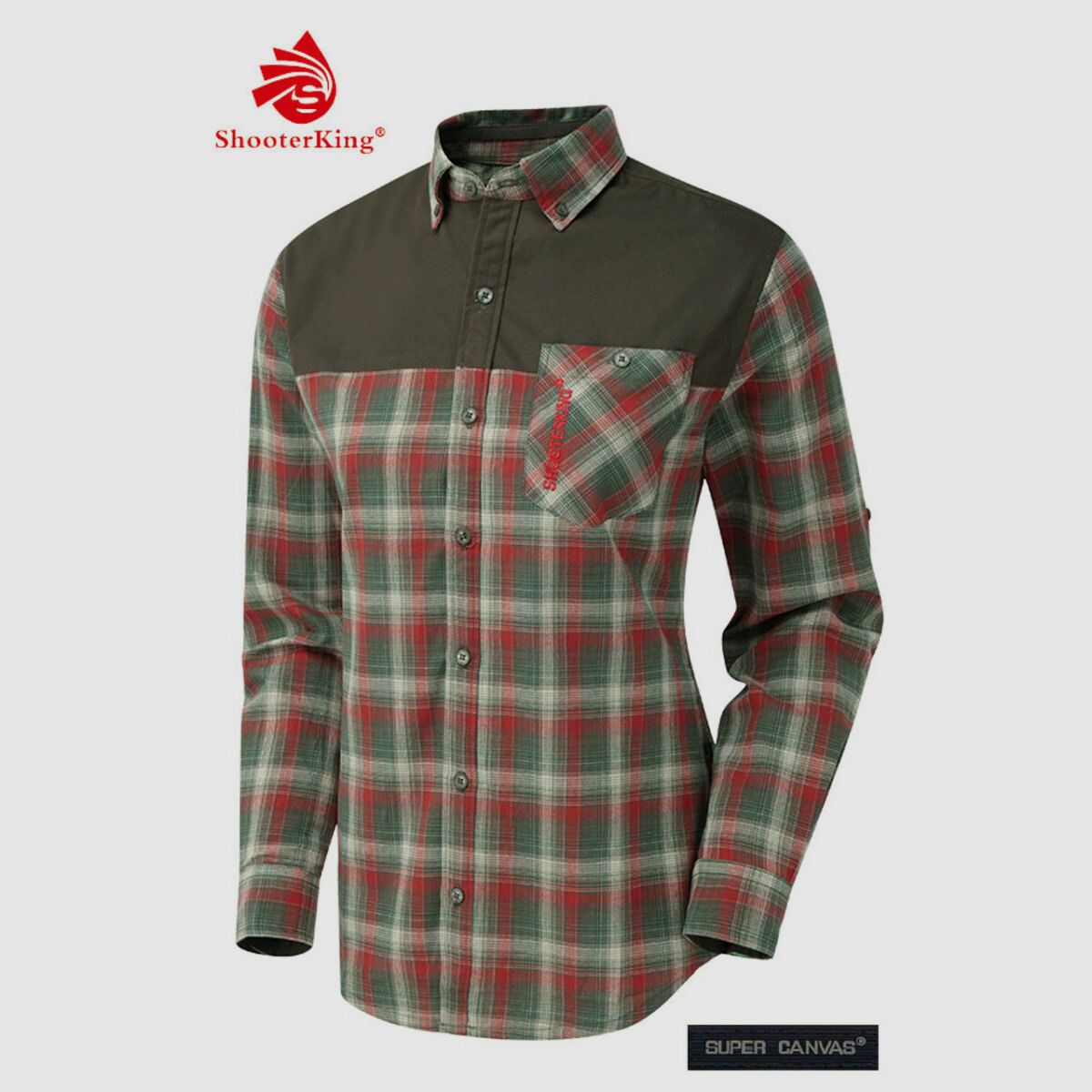 Shooterking Bluse Castra M kariert