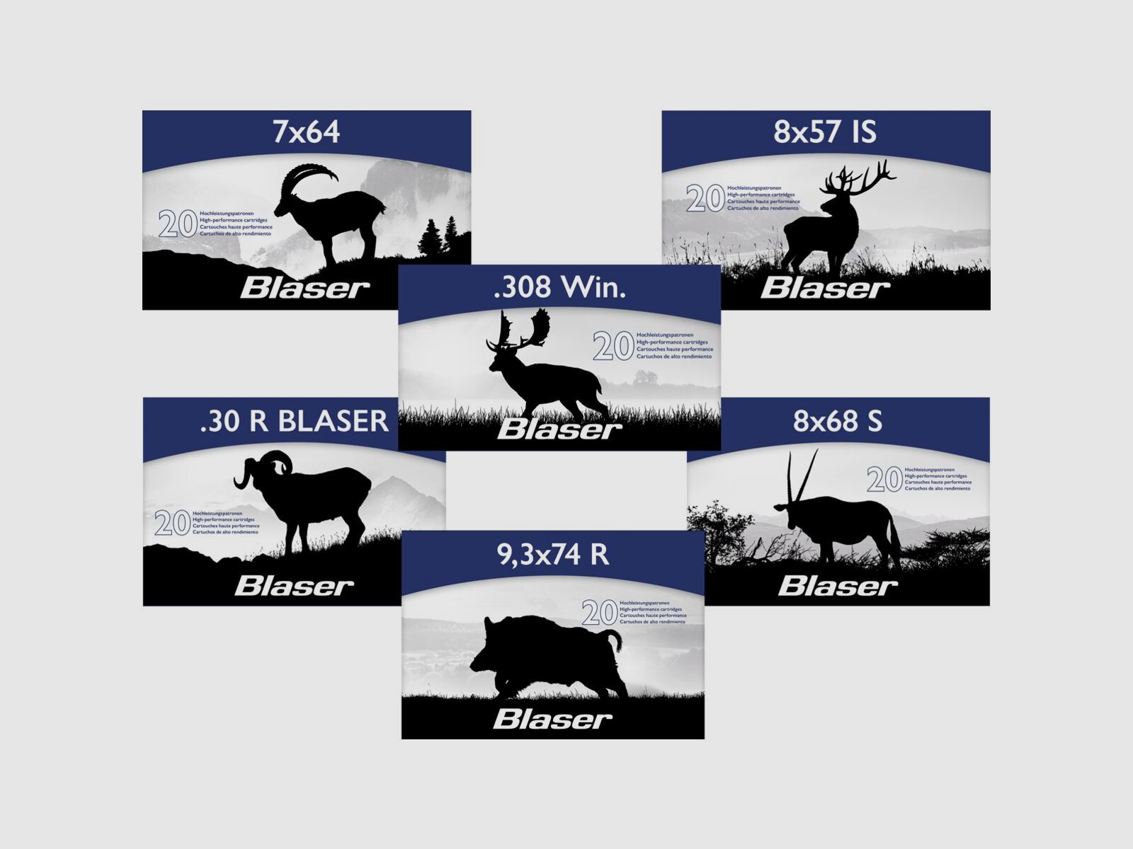 Blaser CDP 165grs. - 20 Stk