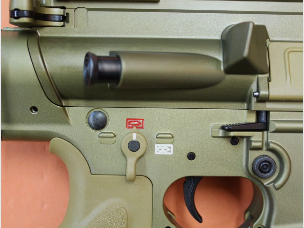 Heckler & Koch Ha. Fucile .308Win Heckler & Koch/H&K MR308 A3 28 16,5" Canne RAL8000, Sistema a Pistone a Gas HK417/G28