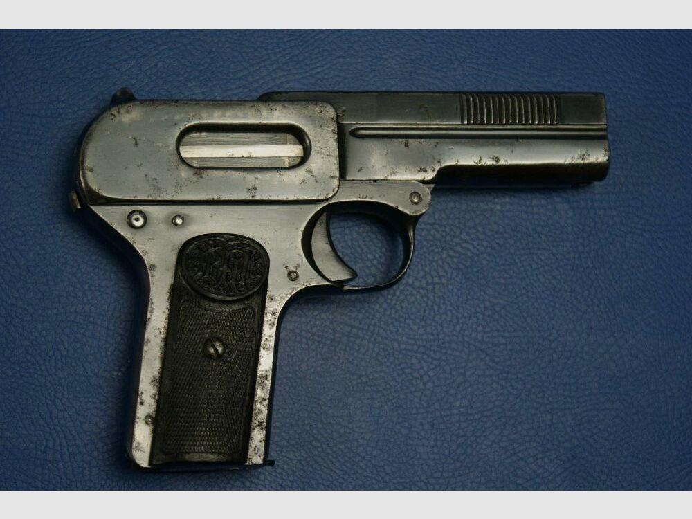 Dreyse M 07, 3e uitvoering 7,65mm Browning