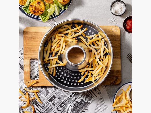 Coated baking tray