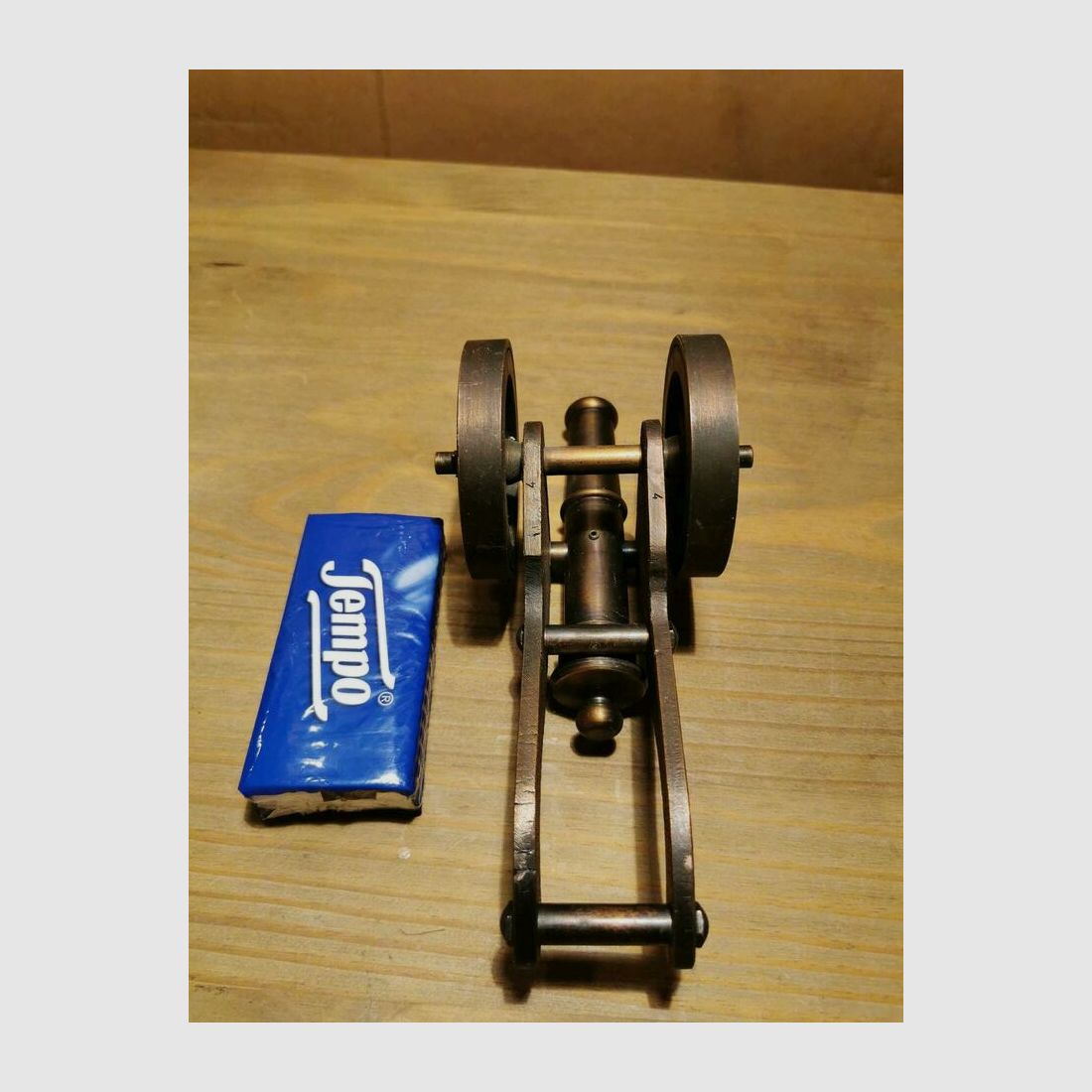 Modellkanone aus Bronze
