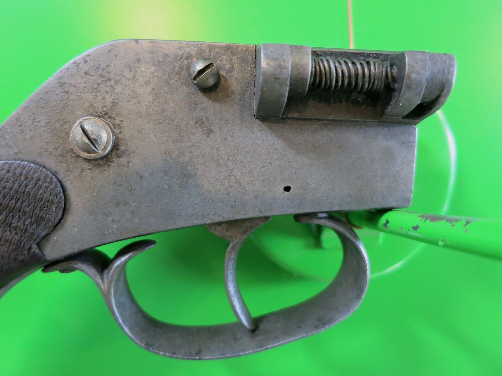 Signalpistole; Lauflose Fliegerleuchtpistole JGA (Anschütz) System Eisfeld, Kal. 11 mm Spezialpatrone  #81-