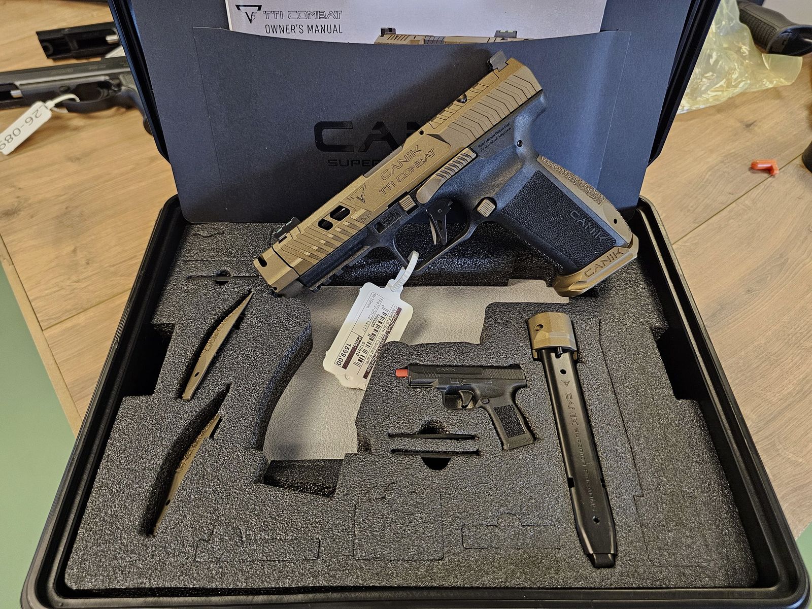 CANIK Full Size TTI Combat Earth – 9×19 Luger, Bild 5 von 6