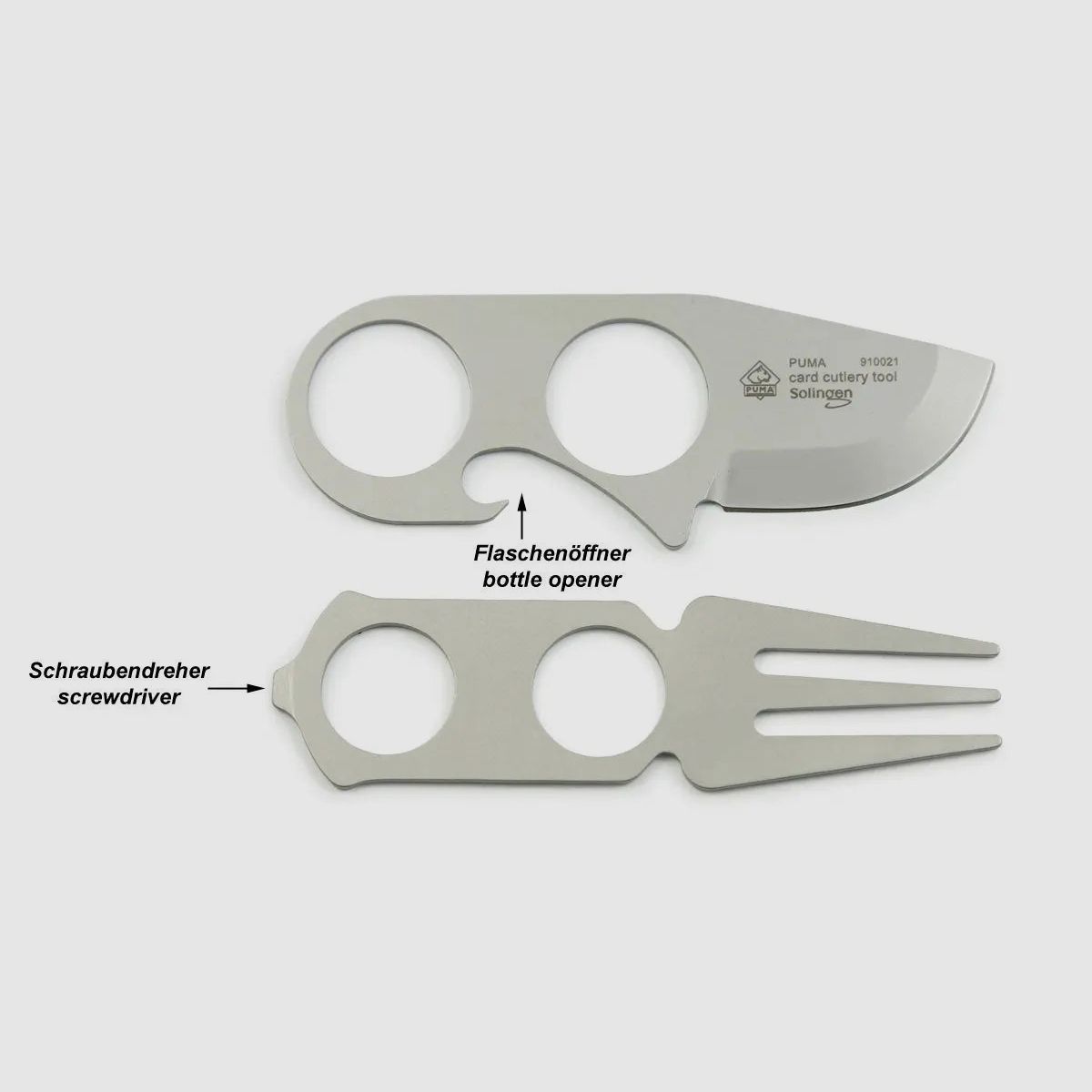 Thekendisplay / Aufsteller PUMA card cutlery tool / 30 Stk.