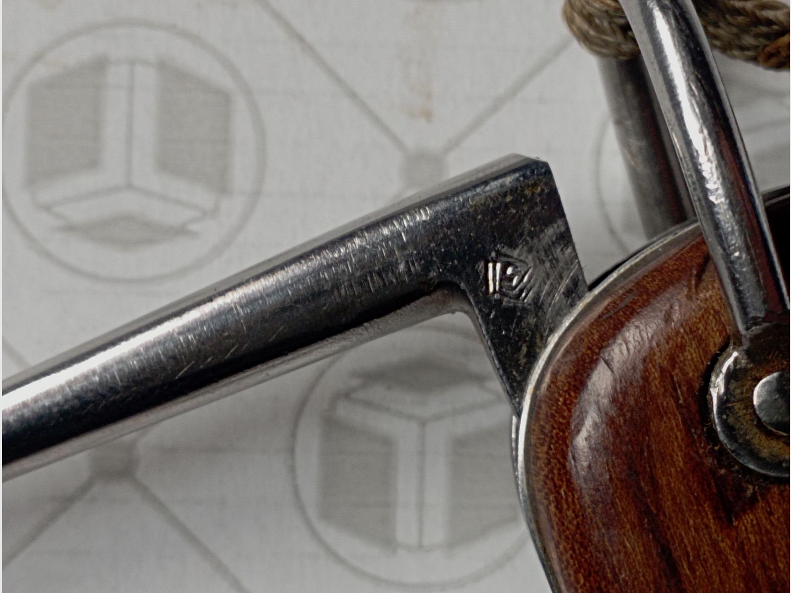 Coltello da volo Luftwaffe della Seconda Guerra Mondiale (Paul Weyersberg Solingen)