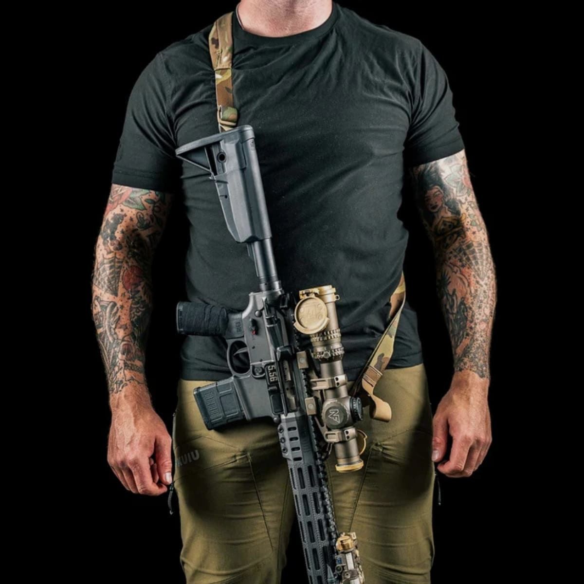 ADAPTIV DEFENSE – Sangle pour DMR – Multicam, image 5 sur 5