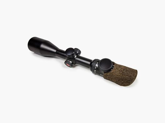 Wide" glare shield for large rifle scope eyepieces