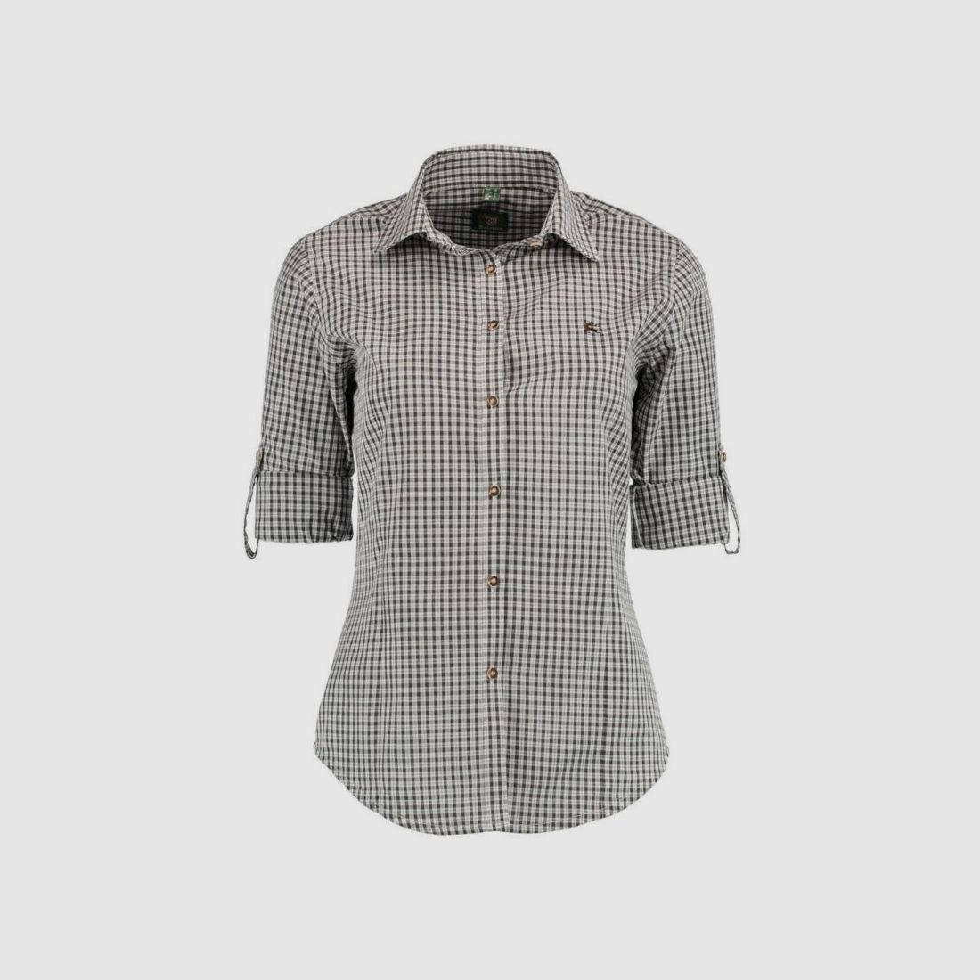 Orbis D-Blouse with Embroidery and Lay Collar Long Sleeve, image 6 of 12