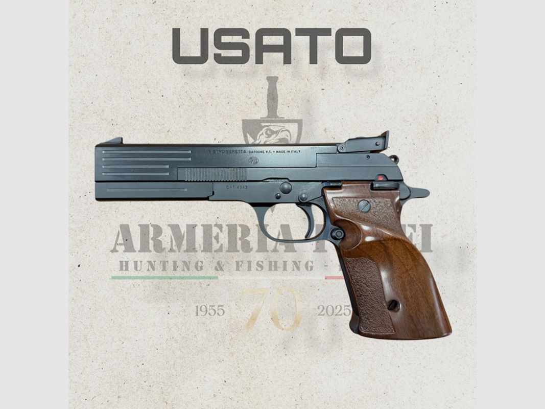 USATO – PISTOLA – BERETTA MOD. 89 TARGET cal. 22LR, immagine 1 di 3
