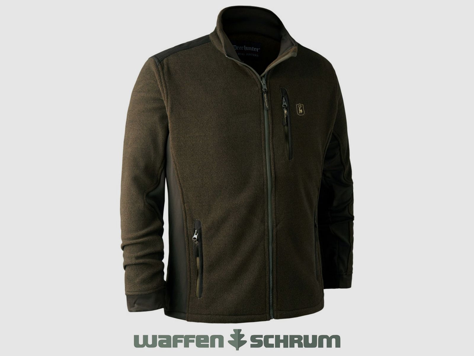 Deerhunter Fleecejacke Muflon Zip-In Art green