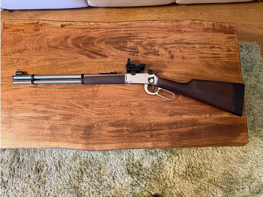 Walther Lever Action Steel Finish 4,5 mm Diabolo CO2-Gewehr 88 Gramm Version 
